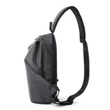 2PCS Chest Bag Men Multifunction Crossbody Bags Travel Shoulder Bag Water Repell