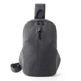 2PCS Chest Bag Men Multifunction Crossbody Bags Travel Shoulder Bag Water Repell