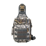 2PCS Unisex Nylon Chest Shoulder Bag Tactical Sling Pack