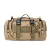 Waterproof Canvas Waist Bag Men Climbing Bags Outdoor Military Tactical Camping