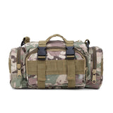Waterproof Canvas Waist Bag Men Climbing Bags Outdoor Military Tactical Camping