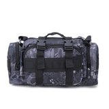 Waterproof Canvas Waist Bag Men Climbing Bags Outdoor Military Tactical Camping