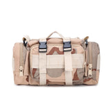 Waterproof Canvas Waist Bag Men Climbing Bags Outdoor Military Tactical Camping