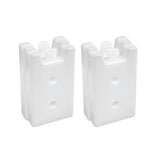 2PCS Portable Cooler Box Lunch Bag Picnic Fruit Freezer Stay Fresh Ice Blocks