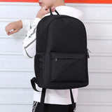 College Waterproof Backpack USB Charging Laptop Bag