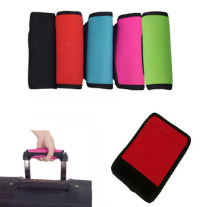 2PCs Luggage Handle Protector Soft Neoprene Cover
