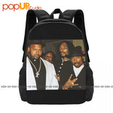 2Pac Death Row Records 2Pac Backpack Large Capacity Gym Bag