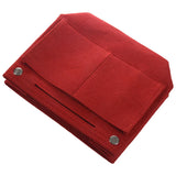 Multifunction Handbag Organizer Purse Insert Bag With Makeup Bag Red