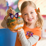 2Pcs Halloween Bows Metal Cutting Dies Pumpkin Spider Bat Die Cuts Embossing Mou