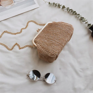 2Pcs Small Crossbody Boho Bags for Women Evening Clutch Bags Hasp Ladies Handbag