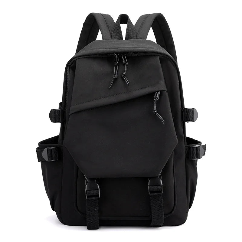 2Pcs Nylon Waterproof School Backpack Women Travel