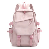 2Pcs Nylon Waterproof School Backpack Women Travel