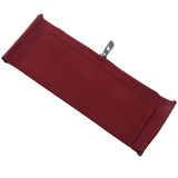 2X Red Felt Makeup Bag Organizer Insert Cosmetic Case