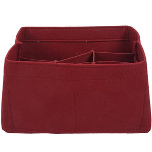 Women Felt Cloth Inner Bag Multi-Pockets Cosmetic Bags Storage