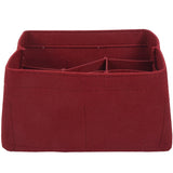 Women Felt Cloth Inner Bag Multi-Pockets Cosmetic Bags Storage