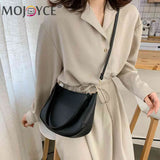 2pcs Crossbody Bag Solid Women Shoulder Bag Casual High PU Leather