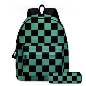 2pcs Pattern Children Backpack Printed Kids Primary School Bags