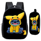 2pcs Stitch Kids School Bags Girls Boys Backpack with Pen Case