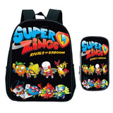2pcs Kids Game Zings Backpack Children Superzings Primary