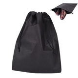 2pcs Travel Pouch Portable Drawstring Storage Bag Waterproof Nylon