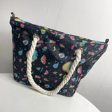 2pcs Summer Large-capacity Tote Handbag for Ladies Beach Travel Waterproof Bag
