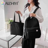 College Student Rucksack with Handbag, Large Capacity for Teenage Girls