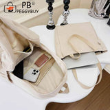 2pcs Ladies Bookbag Set College Rucksack for Vacations