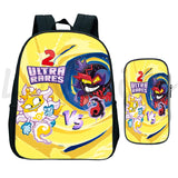 2pcs/set Superzings Series 10 Backpack Pen Bag Kindergarten Bags Mochila Zings