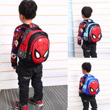 3D Stereo Waterproof Boy Kindergarten Backpack Kids High Chi