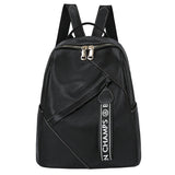 Women Soft Leather Backpack Vintage Female Shoulder Bags Casual Travel