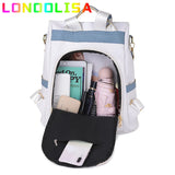 Anti-theft Bagpack Purse Women Shoulder Bookbag for School Teenager Girl