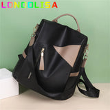 Anti-theft Bagpack Purse Women Shoulder Bookbag for School Teenager Girl