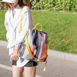 Anti-theft Women's Backpack Oxford School Teen Girls Travel Shoulder Bag