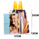 Anti-theft Women's Backpack Oxford School Teen Girls Travel Shoulder Bag