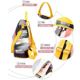 Anti-theft Women's Backpack Oxford School Teen Girls Travel Shoulder Bag