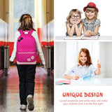 Lightweight School Backpack Travel Large Capacity for Girls Polka Dots