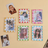 3 Inch Acrylic Photo Frame Transparent Idol Postcards Display Holder