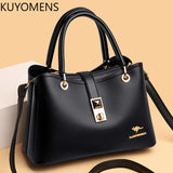 3 Layers Women Handbag Purse High Shoulder Crossbody Bag Top-handle Tote