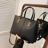 Large Capacity Leather Tote Female Purses Handbags Women Bag