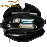 3 Layers PU Leather Handbags Purses Small Crossbody Shoulder Messenger Bags