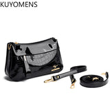 3 Layers Women Handbag Purses Patent Leather Shoulder Messenger Bags for Female