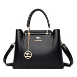 Large Capacity Women PU Leather Crossbody Bag