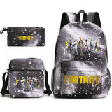 3 Pcs Set Backpack Hot Game Pencil Case Shoulder Bag Anime 3D Bookbag Bagpack