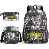 3 Pcs Set Backpack Hot Game Pencil Case Shoulder Bag Anime 3D Bookbag Bagpack