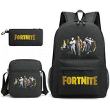 3 Pcs Set Backpack Hot Game Pencil Case Shoulder Bag Anime 3D Bookbag Bagpack