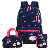Girls Orthopedics Schoolbag Backpack Mochila Star Print Children School Bags