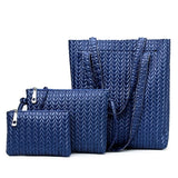 3 Pcs/set Harajuku Bamboo Woven Shoulder Bag