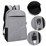 3 Piece Set Men Backpack School Bag Nylon Waterproof Bookbags