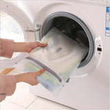 3 Size Washable Zipper Storage Bag Clothes Organizer Net Mesh Pocket