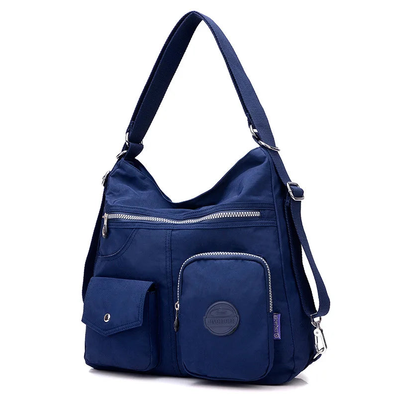 3 in 1 Backpack Women Shoulder Bag Multifunction Nylon Tote Travel